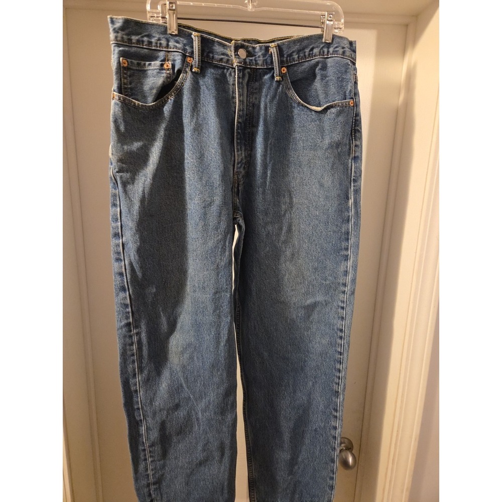 Levi's 540 Jeans Mens 38x32 Blue Relaxed Taper Fit 100% Cotton